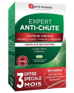 Forté Pharma Expert Anti-Chute 90 Comprimés + Barrette Swarovski Offerte
