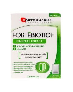 Forté Pharma Fortébiotic+ Immunité Enfant 14 Sachets