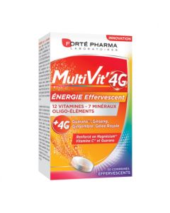 Forté Pharma Multivit' 4G Energie Effervescent 20 comprimés