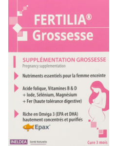 Ineldea Fertilia Grossesse Supplémentation Grossesse Gélules x90