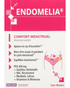 Ineldea Endomelia Confort Menstruel Gélules x60