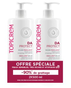 Topicrem DA Protect Baume Emollient 2x500ml