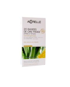 Acorelle Bandes Dépilatoires Aisselles et Maillot 20 Bandes