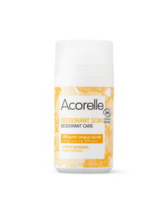 Acorelle Bio Déodorant Soin Citron Moringa Roll On 50ml