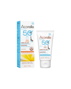 Acorelle Bebe Bio Creme Solaire Spf50+ 50ml
