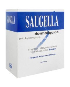 Saugella Dermoliquide 10 Lingettes Individuelles