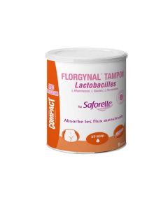 Florgynal Compact Mini  Boîte de 9 Tampons avec Applicateur