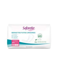 Saforelle Serviettes Hygiéniques Fuite Urinaire Normal Boîte de 12