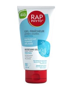 Rap Phyto Gel Fraîcheur Jambes Légères Parfum Menthol Bio 150 ml