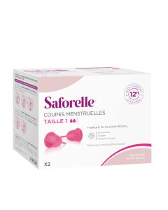 Saforelle Coupes Menstruelles Taille 1 x2
