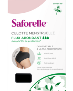 Saforelle Culotte Menstruelle Flux Abondant Taille 42