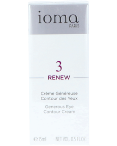 Ioma Renew Crème Généreuse Contour Des Yeux 15 ml
