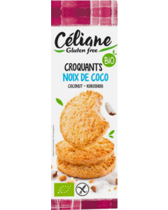 Céliane Biscuits Croquants Noix de Coco Bio Sans Gluten 150g