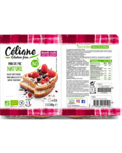 Céliane Pain de Mie Nature Bio Sans Gluten 2x200g
