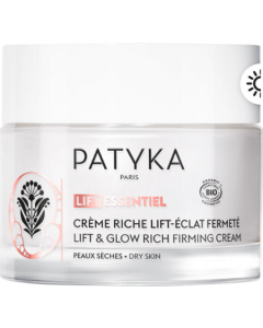 Patyka Crème Riche Lift Eclat Peaux Sèches Bio 50ml