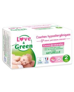 Love & Green Couches Hypoallergéniques T2 x 44