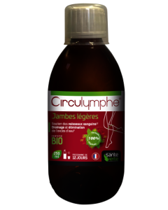 Santé Verte Circulymphe Jambes légères Liquide BIO Flacon de 250 ml
