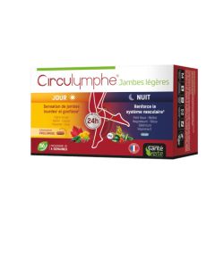 Santé Verte Circulymphe Jambes légères Jour et Nuit Boite de 56 comprimés