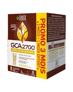 Santé Verte GCA 2700 180 Comprimés Lot 2+1 Offert