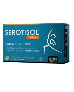 Santé Verte Serotisol Résiste 40 Comprimés