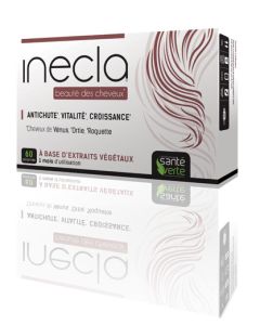 Santé Verte Inecla Beauté Des Cheveux 60 Comprimés