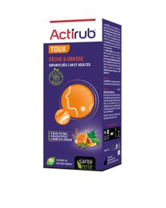 Santé Verte Actirub Sirop Toux 150 ml