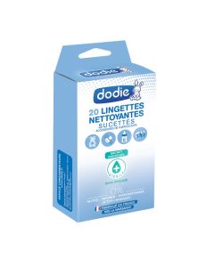 Dodie Lingette Nettoyantes Sucettes 20 Sachets Individuels
