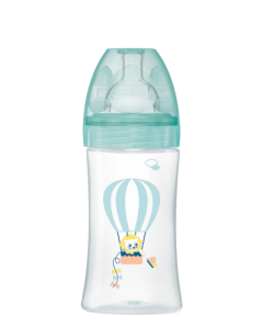 Dodie Biberon Sensation+ Anti-Colique 270ml AIR 0-6 mois tétine plate débit 2 270ml
