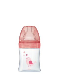 Dodie Biberon Sensation+ Anti-Colique 150ml JARDIN 0-6 mois tétine plate débit 1 150ml
