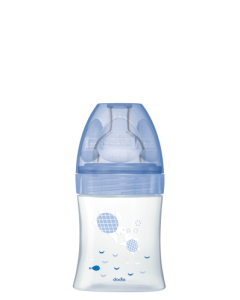 Dodie Biberon Sensation+ Anti-Colique 150ml MER 0-6 mois tétine plate débit 1 150ml