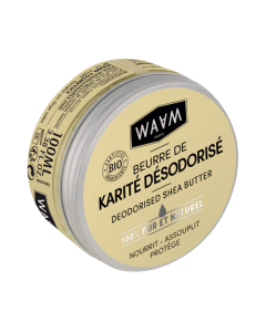WAAM Beurre Karité Pur Désodorisé 100ml