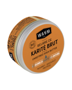 WAAM Beurre Karité Brut non Parfumé 100ml