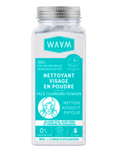 Waam Nettoyant Visage Bio Poudre 50g