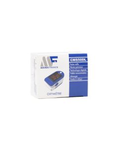 Medek Oxymètre Pouls CMS50DL Blanc/Bleu