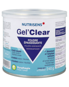 Nutrisens Gel Clear Boite 240g