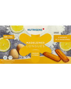 Nutrisens Madeleines Citron 4 Sachets X6