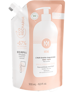 Même L'Huile Lavante Visage Et Corps Ecorecharge 500ml