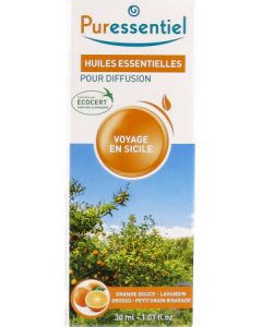 Puressentiel Diffuse Voyage En Sicile Huile Essentielle pour Diffusion 30ml