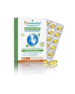 Puressentiel Capsules Bronches aux Huiles Essentielles Bio 30 Capsules