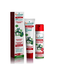 Puressentiel Anti-Pique Spray Répulsif 75ml + Crème Multi-Apaisante 40ml 