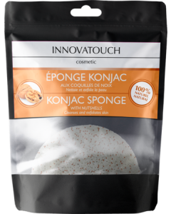 Innovatouch Cosmetic Eponge Konjac Noix