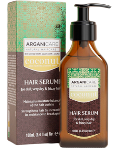 Arganicare Sérum Ultra Nourrissant et Réparateur Cheveux Ternes Très Secs et Frisés 100ml