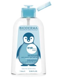 Bioderma Abcderm H2O Pompe Inversée 1 L