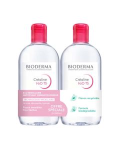 Bioderma Créaline T.S. Lot H2O 2x500 ml