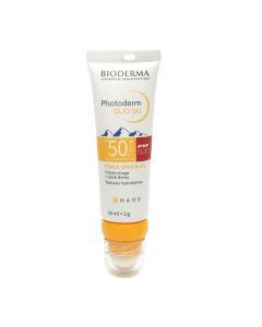 Bioderma Photoderm Duo Ski 50+ Crème Visage + Stick à lèvres