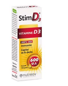 Nutreov Stim D3 Vitamine D3 Flacon 20ml 