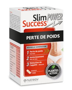 Nutreov Slim Success Power Perte De Poids 60 Gélules