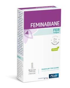 Pileje Feminabiane Fer 60 gélules 