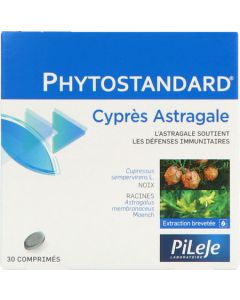 Pileje PhytoStandard Cyprès Astragale 30 Comprimés 