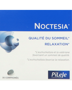 Pileje Noctesia Comprime Complement Alimentaire A Base D Extraits D Eschscholtzia Et Valeriane 30